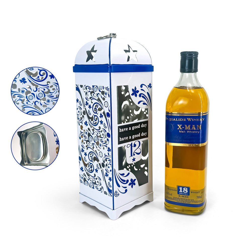 Jinyuanbao customized white wine tin package