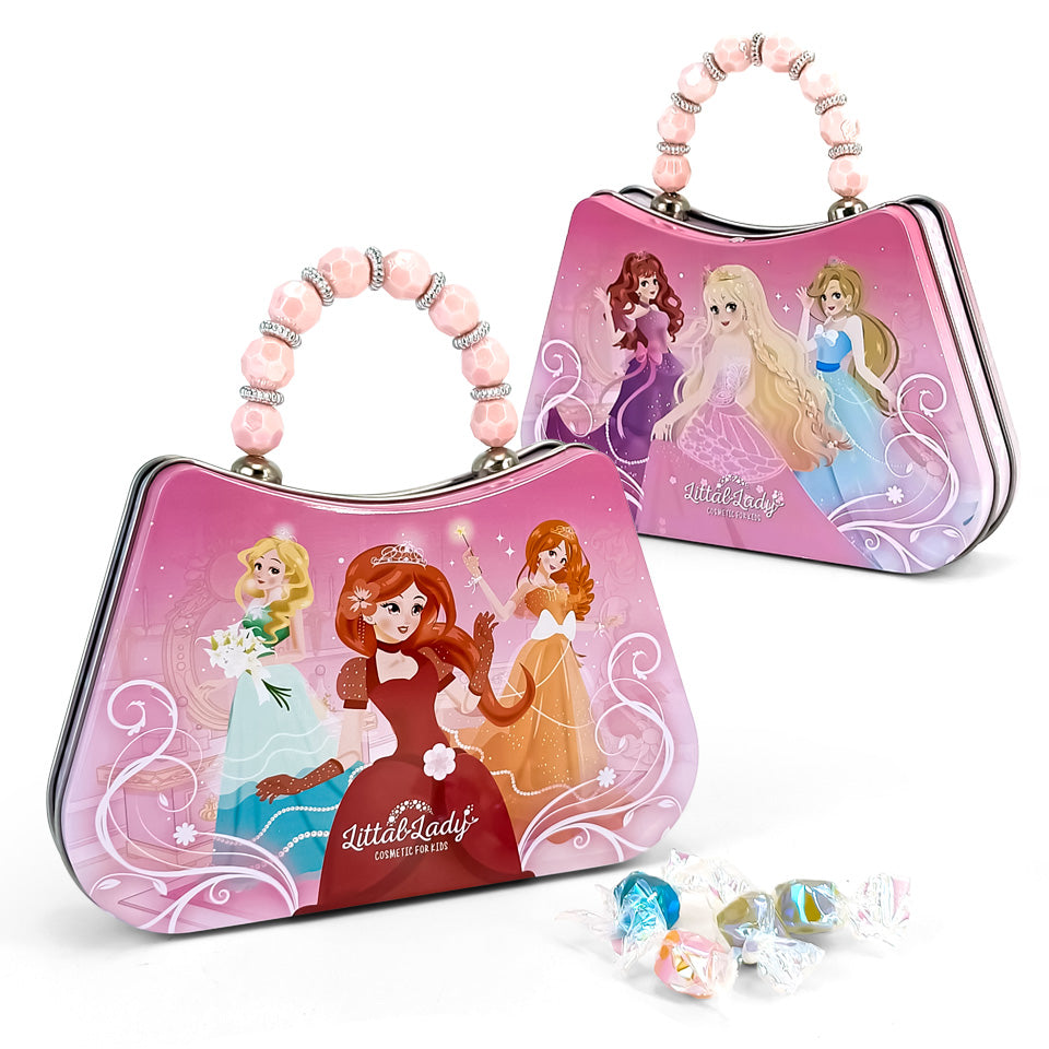 DOngguan jinyuanbao OEM metal tin princess-themed handbags