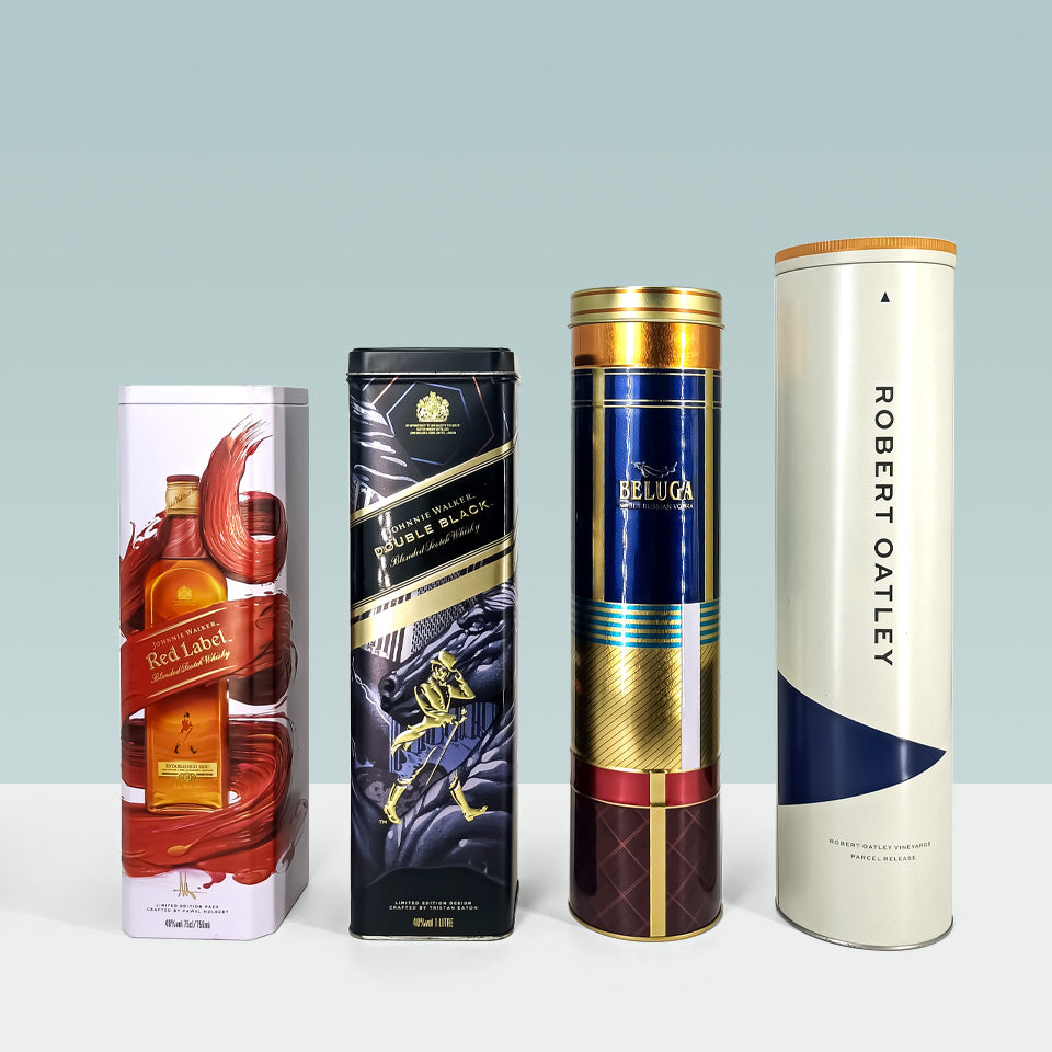 Jinyuanbao factory supply long metal tin tube for wine