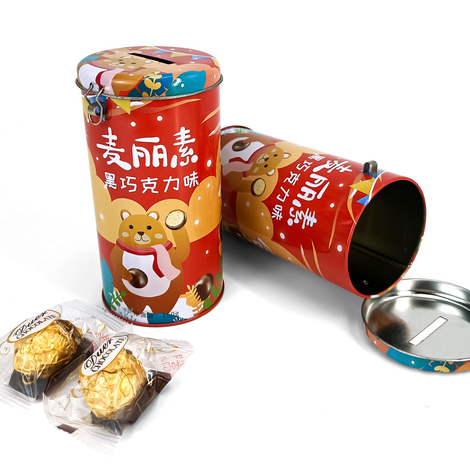 Dongguan Jinyuanbao metal tin canister for snack