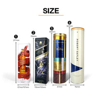 Jinyuanbao factory supply long metal tin tube for wine