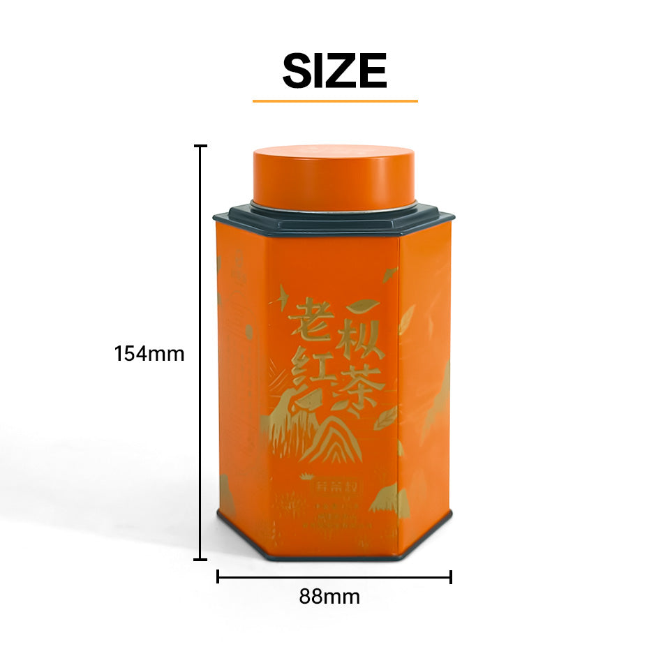 Dongguan Jinyuanbao hexagon tea tin wholesale