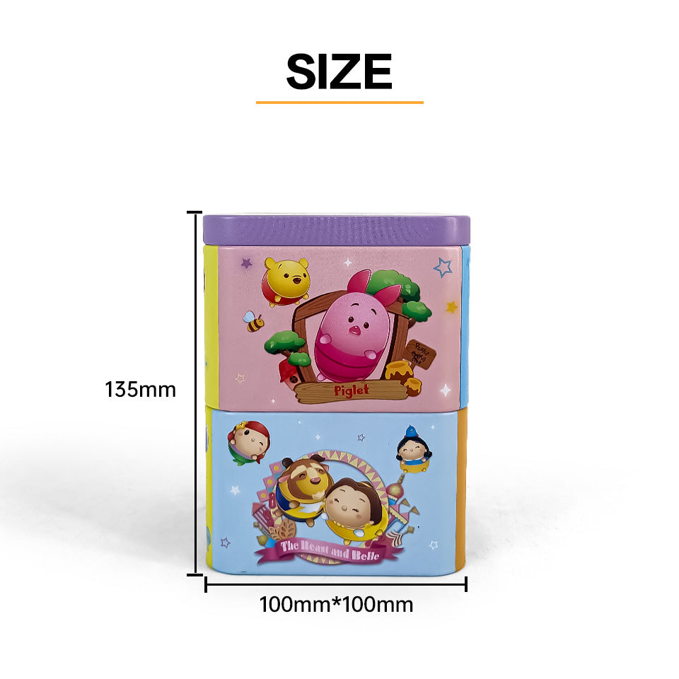 Dongguan Jinyuanbao custom metal tin box for snack