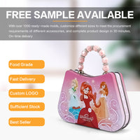 DOngguan jinyuanbao OEM metal tin princess-themed handbags