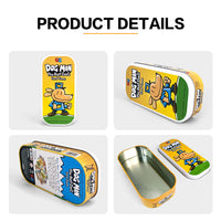 Dongguan JInyunabao cartoon rectangular tin can for package