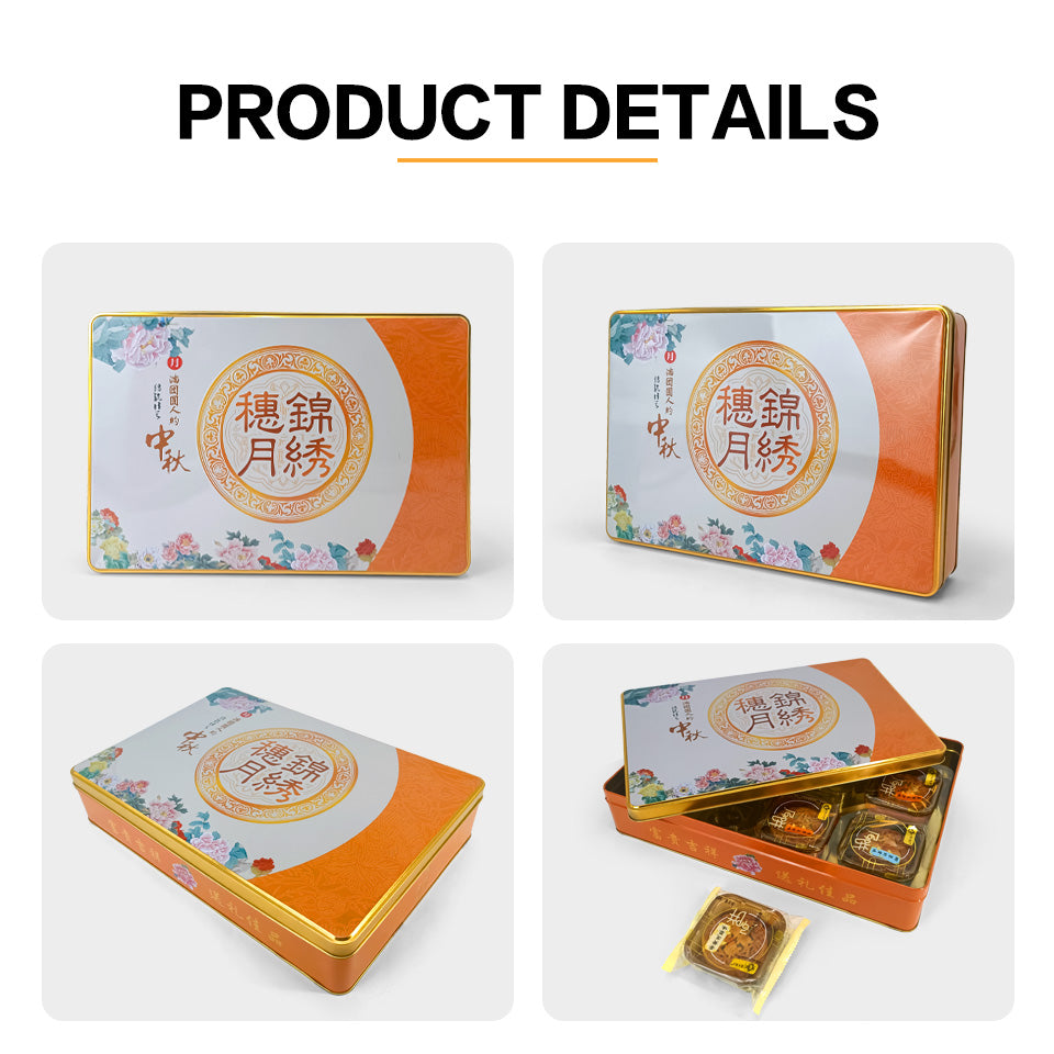 Jinyuanbao customized mid-autumn metal gift boxes