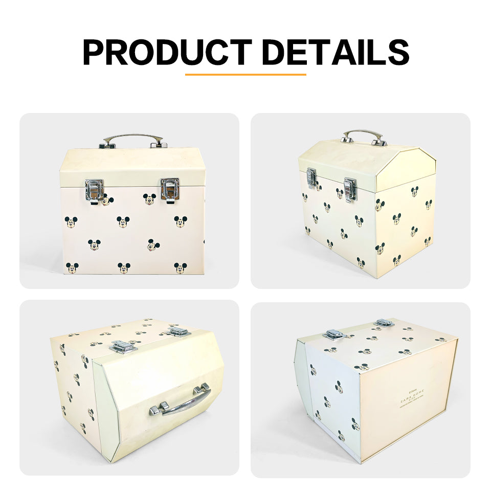 Dongguan jinyuanbao customized metal tinplate toolbox