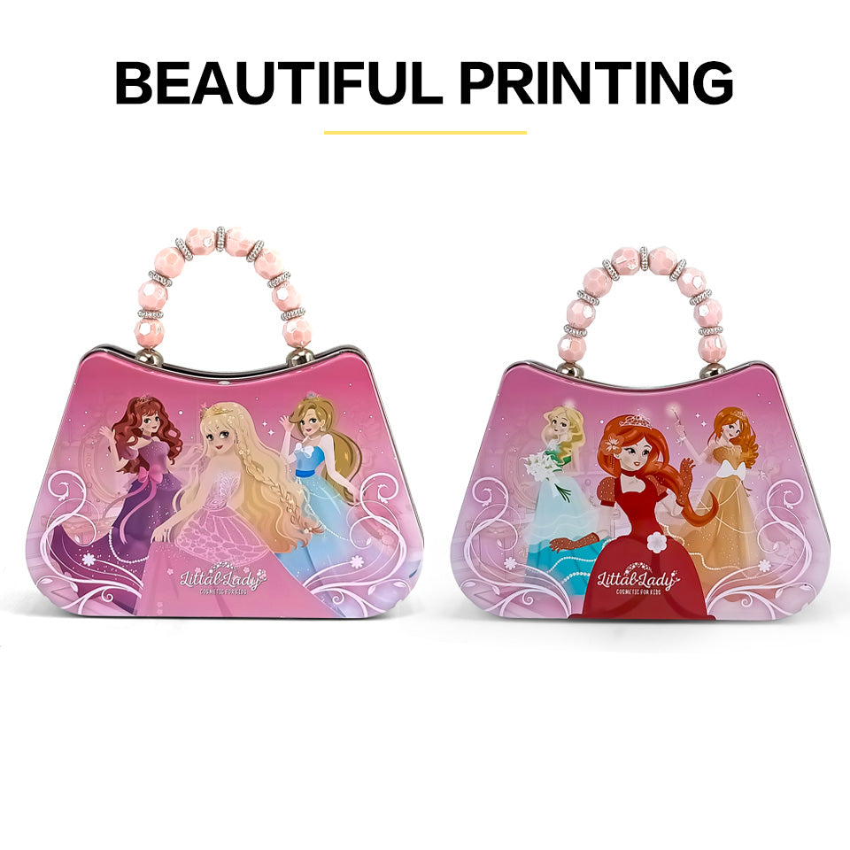 DOngguan jinyuanbao OEM metal tin princess-themed handbags