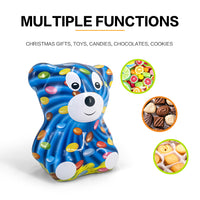 Jinyuanbao cartoon metal bear-shaped tin for chocolate